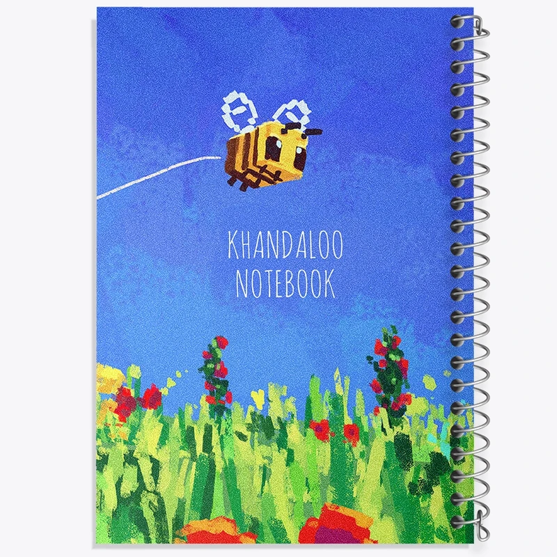 دفتر شطرنجی 50 برگ خندالو طرح بازی ماینکرافت (Minecraft) کد N8660