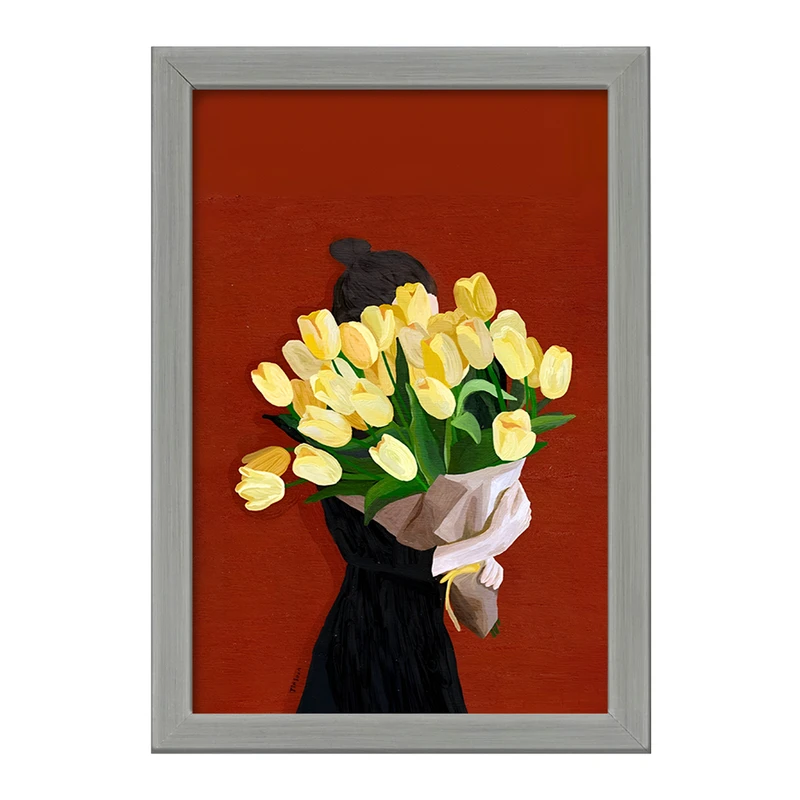 تابلو خندالو طرح دخترانه فانتزی کد F10900