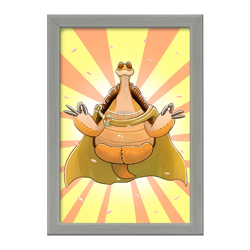 تابلو خندالو طرح پاندا کونگ فو کار کد F10352