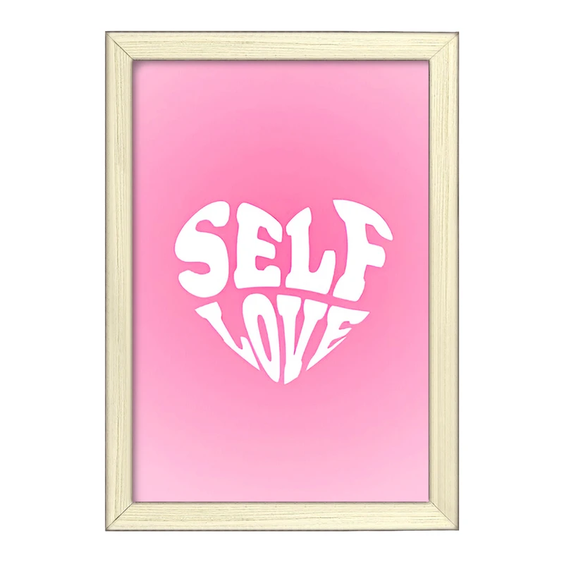 تابلو خندالو طرح Self Love کد F3845