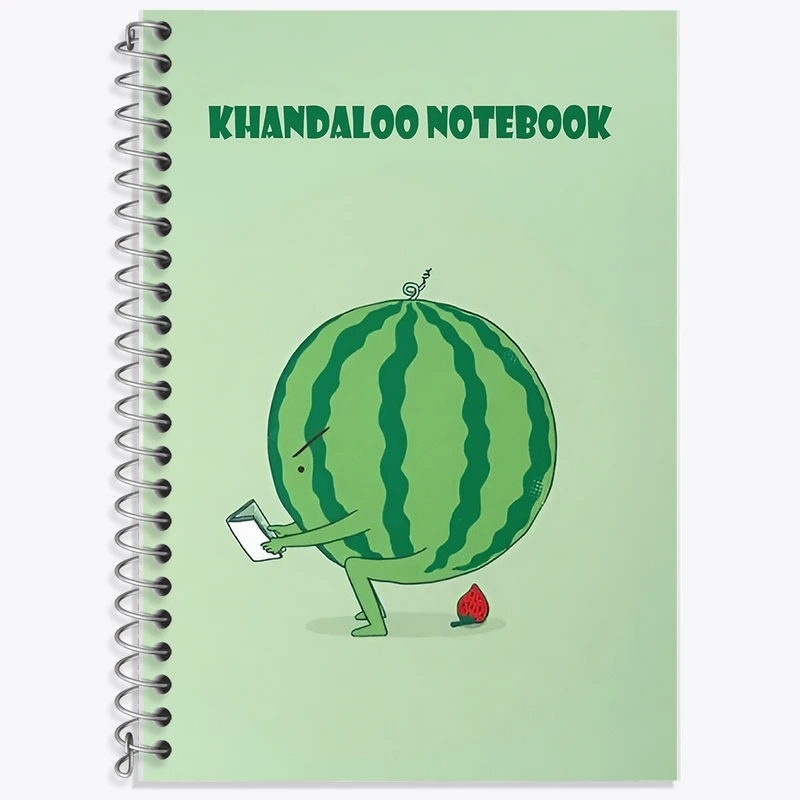 دفتر لغت 50 برگ خندالو طرح هندوانه بامزه کد N7375