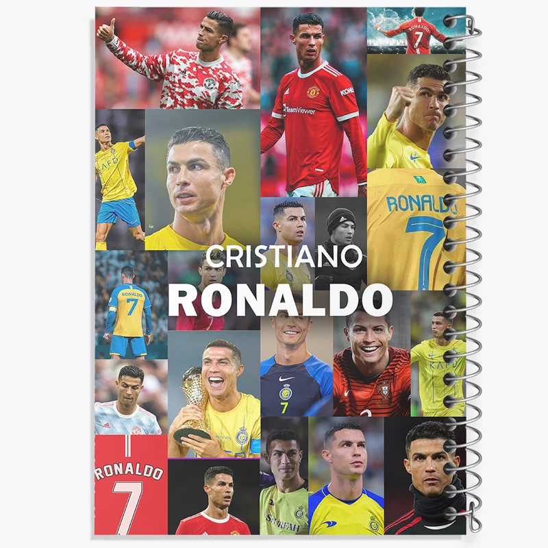 دفتر مشق 50 برگ خندالو طرح کریستیانو رونالدو کد N9168