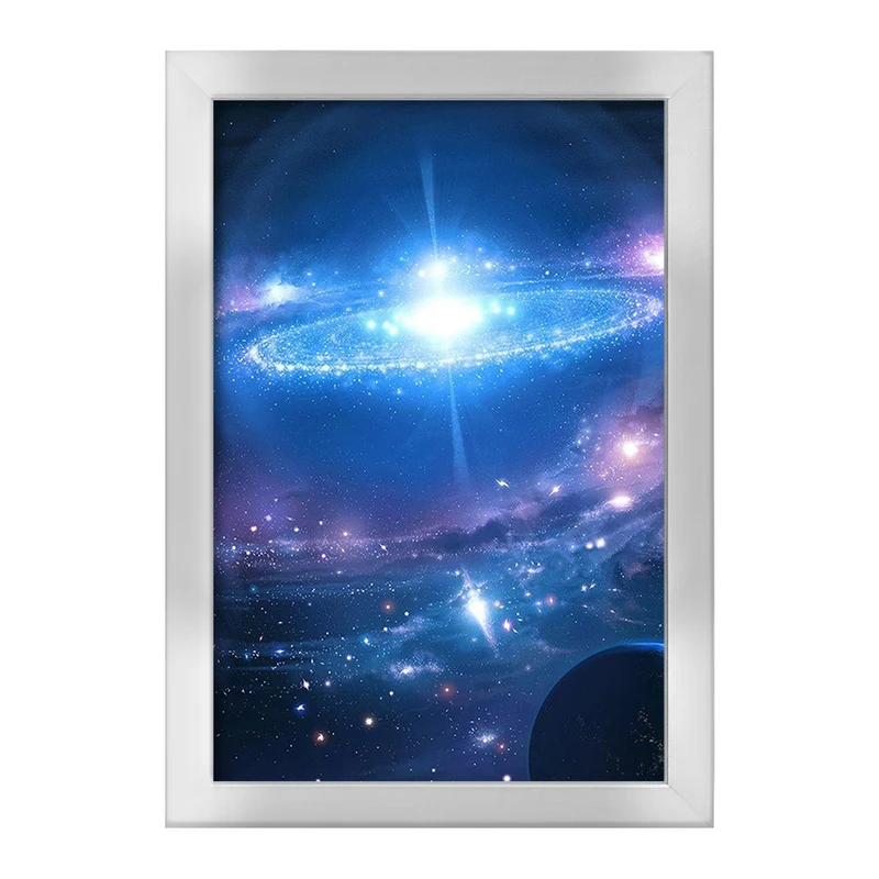 تابلو خندالو طرح کهکشان و سیاره ها کد 25363