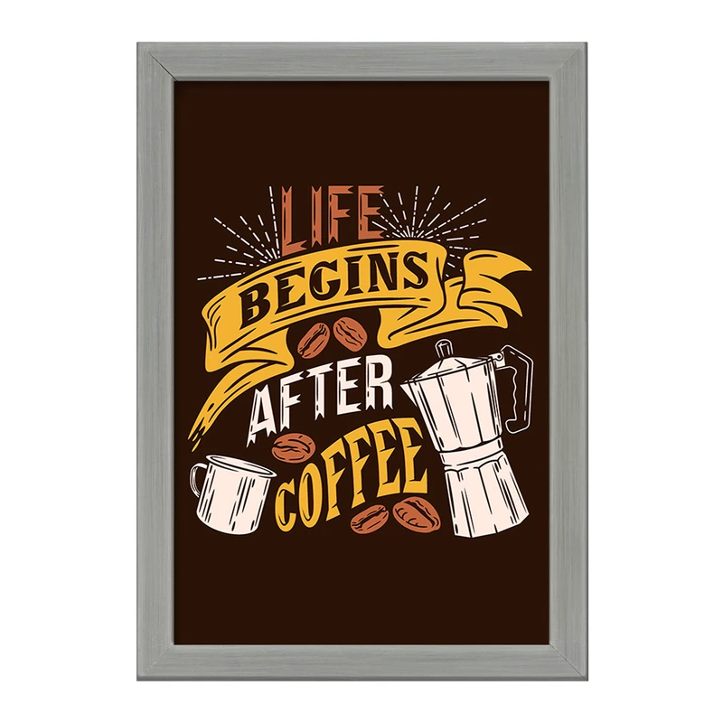 تابلو خندالو طرح قهوه Coffee  کد 22000