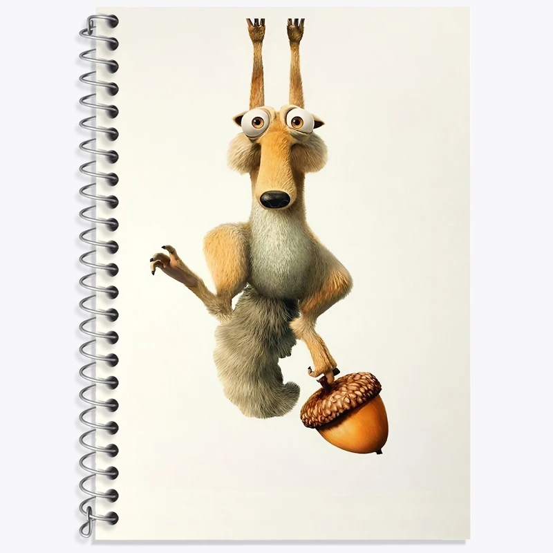 دفتر لغت 50 برگ خندالو طرح عصر یخبندان کد F3389