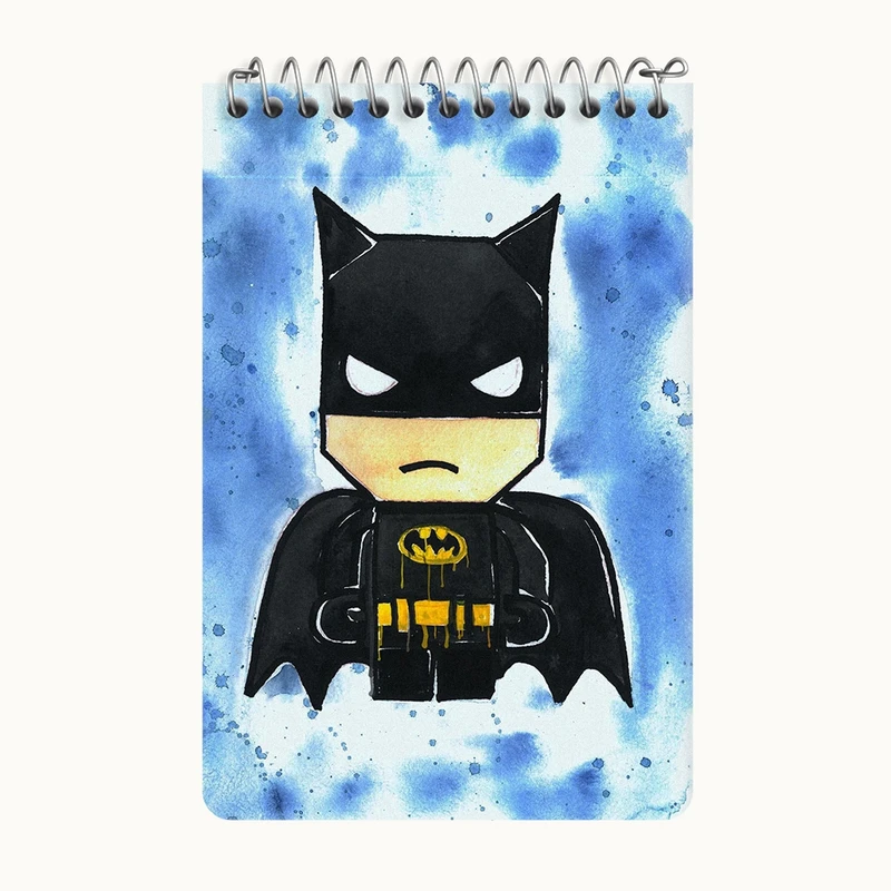 دفتر یادداشت 50 برگ خندالو طرح بتمن (Batman) کد F11350