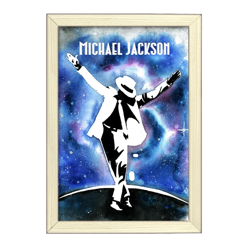 تابلو خندالو طرح مایکل جکسون (Michael Jackson) کد F11451