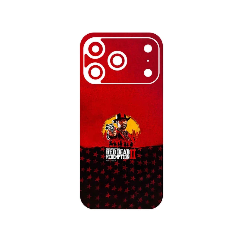 برچسب پوششی ماهوت مدل Red_Dead_Redemption_Game مناسب برای گوشی موبایل اپل iPhone 17 Pro