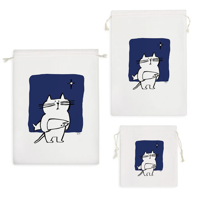 نظم دهنده خندالو مدل گربه و ماهی کد 8840 مجموعه 3 عددی