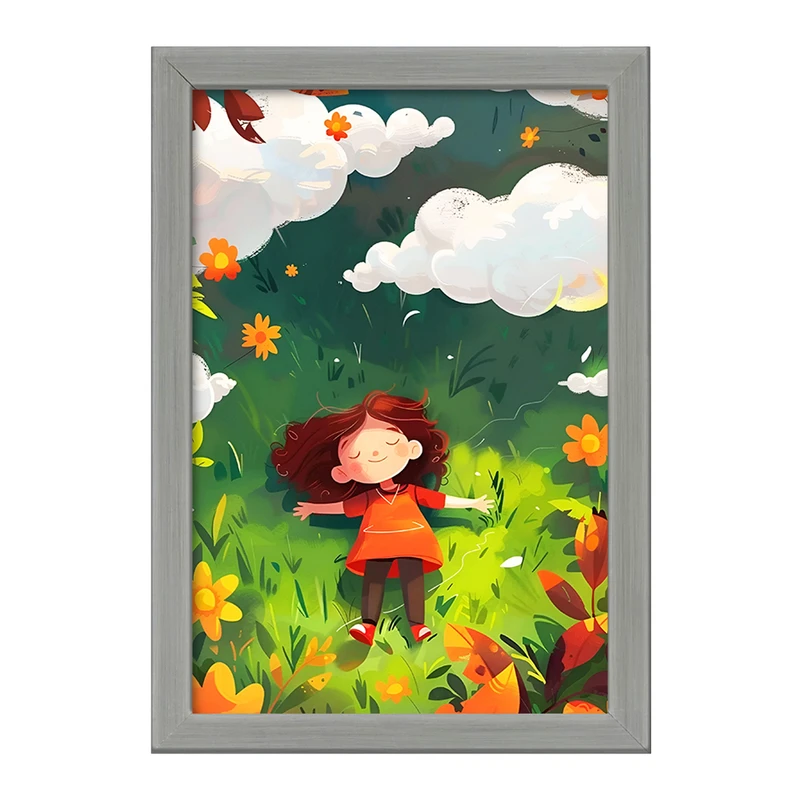 تابلو خندالو طرح دخترانه کودکانه کد F10930