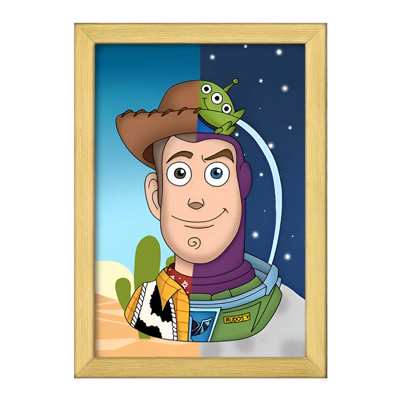 تابلو خندالو طرح داستان اسباب بازی ها (Toy Story) کد F7248