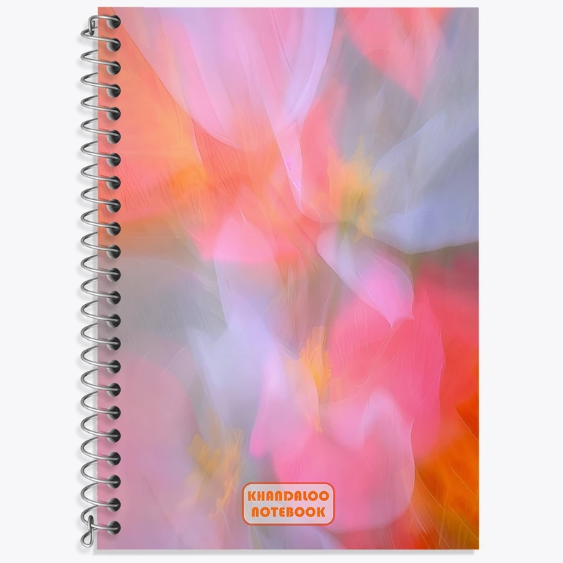 دفتر لغت 50 برگ خندالو طرح گل گلی کد N8911