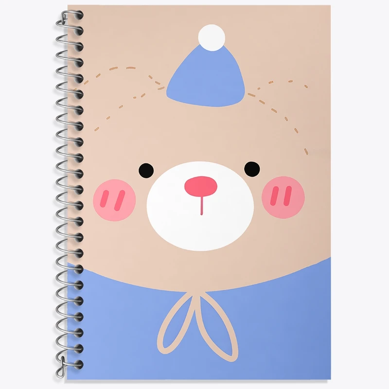 دفتر لغت 50 برگ خندالو طرح خرس بامزه کد N7090