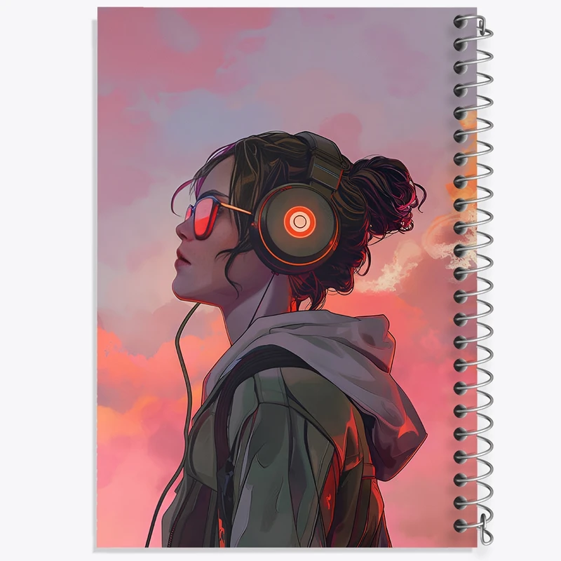 دفتر لیست خرید 50 برگ خندالو طرح دخترانه کد N8189