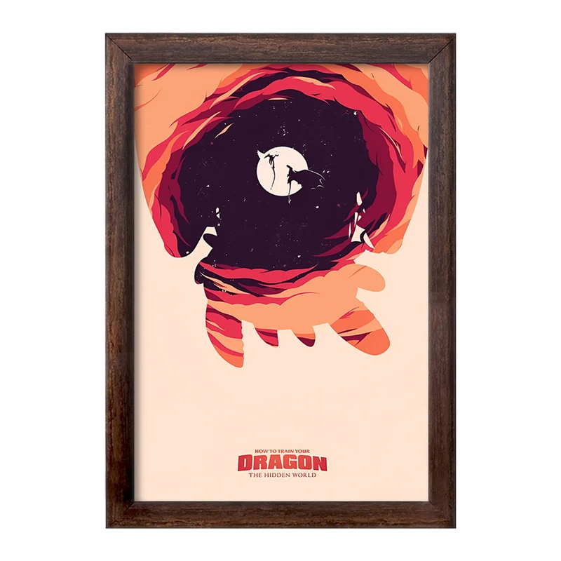 تابلو خندالو طرح چگونه اژدهای خود را تربیت کنیم کد F13568