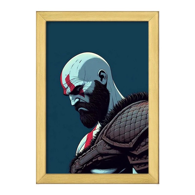 تابلو خندالو طرح بازی گاد آف وار (God Of War) کد F1900