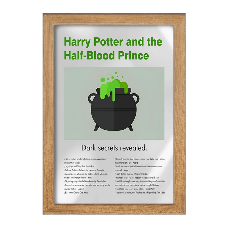 تابلو خندالو طرح هری پاتر (Harry Potter) کد F13844