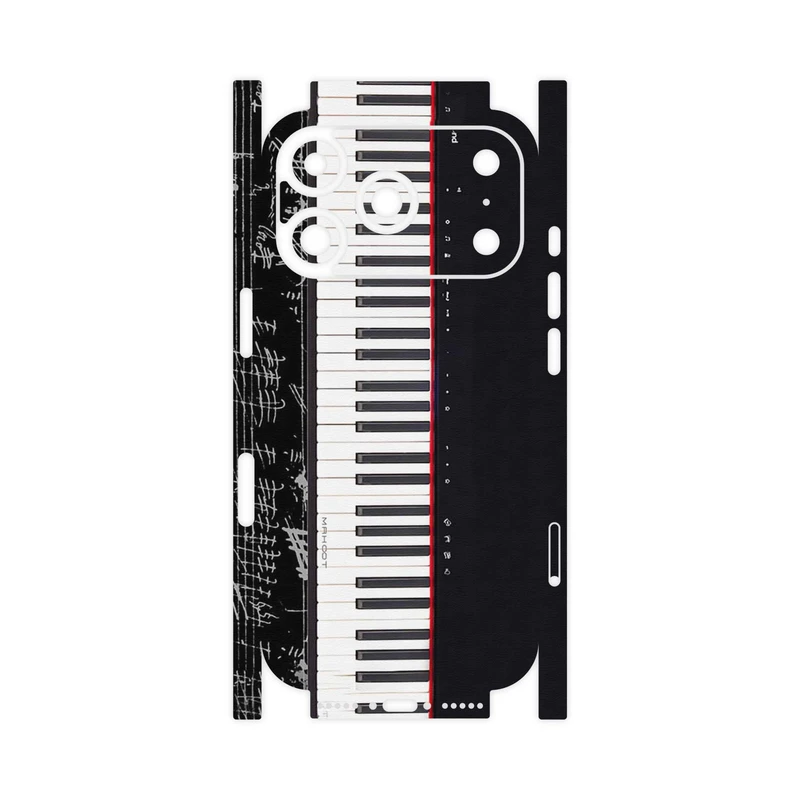 برچسب پوششی ماهوت مدل Piano_Instrument-FullSkin مناسب برای گوشی موبایل اپل iPhone 17 Pro