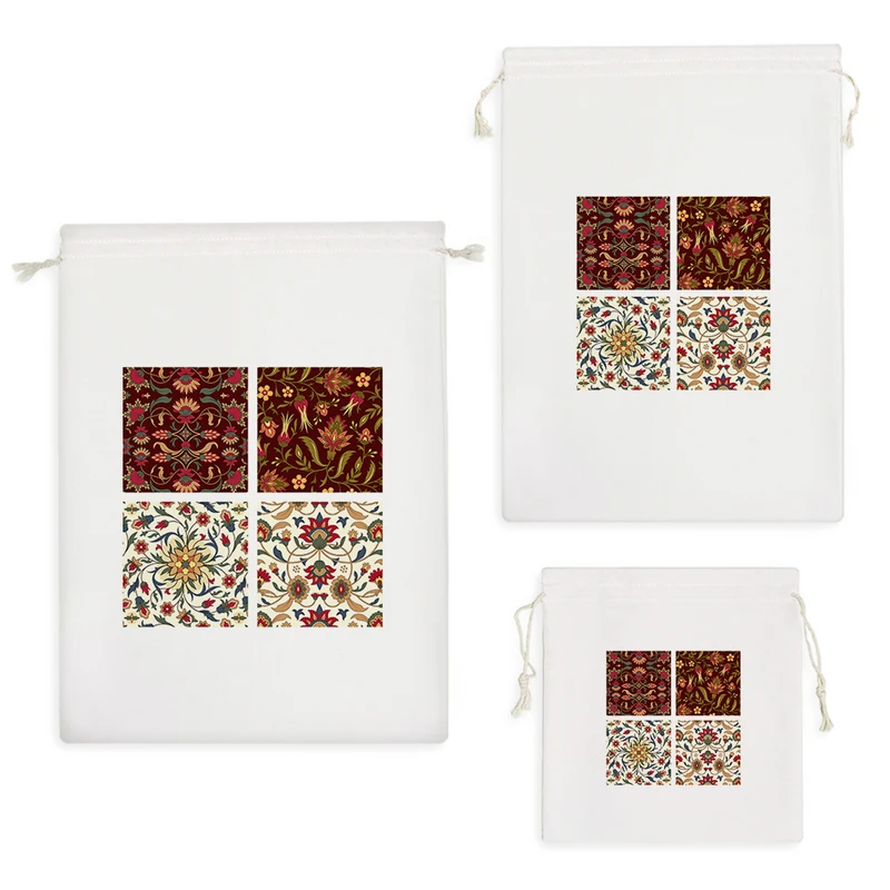 نظم دهنده خندالو مدل نقوش سنتی کد H1974 مجموعه 3 عددی