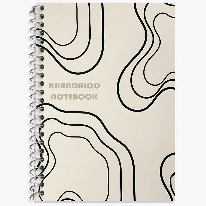 دفتر لغت 50 برگ خندالو طرح مدرن کد N8576