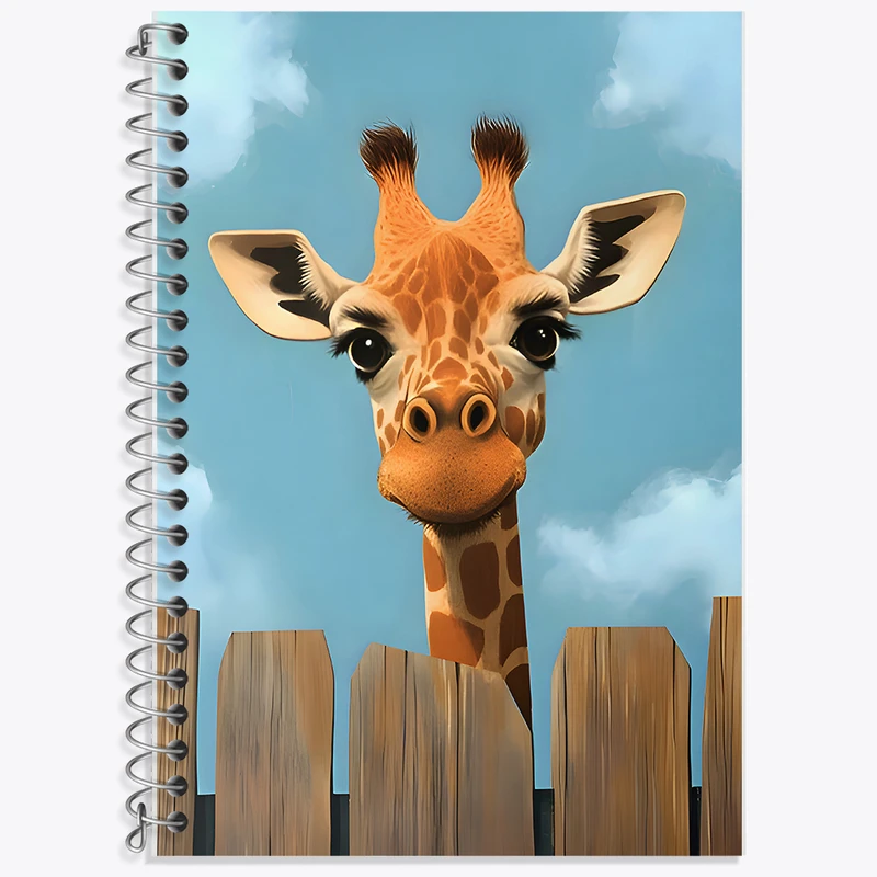 دفتر نت موسیقی 50 برگ خندالو طرح زرافه کد F9508