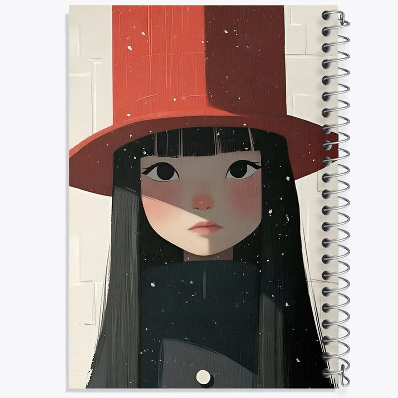 دفتر مشق 50 برگ خندالو طرح دخترانه کد F12611