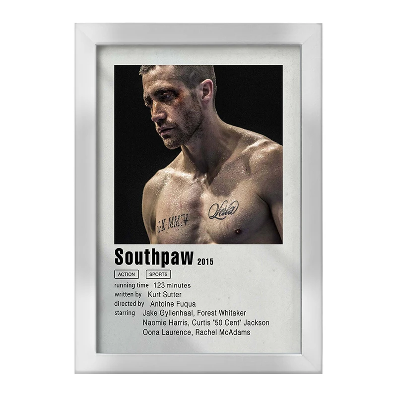 تابلو خندالو طرح چپ ‌دست (Southpaw) کد F11322
