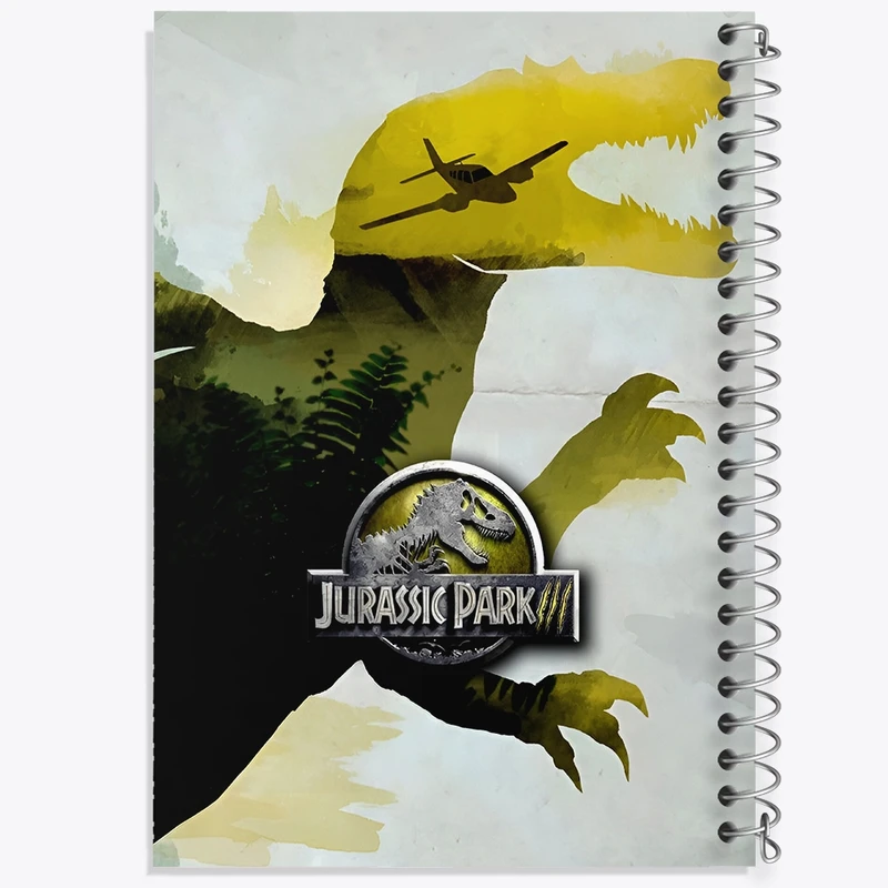 دفتر لیست خرید 50 برگ خندالو طرح ژوراسیک (Jurassic Park) کد F13790