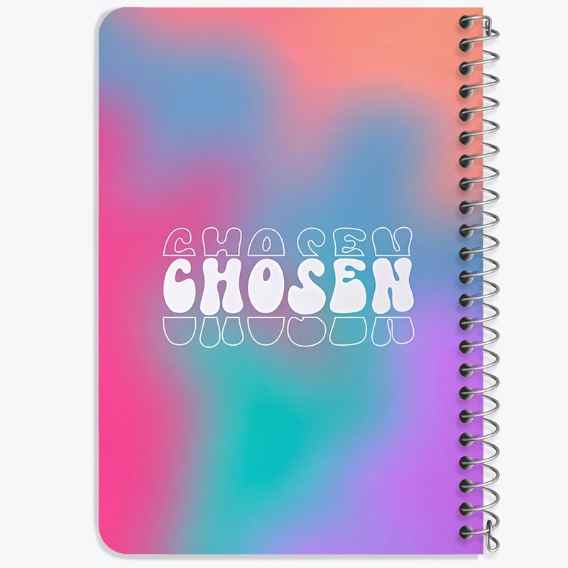 دفتر یادداشت 50 برگ خندالو طرح Chosen کد F4942