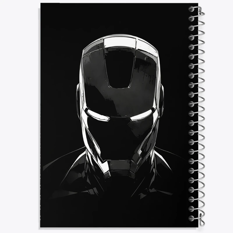 دفتر مشق 100 برگ خندالو طرح مرد آهنی مارول (Marvel) کد N7663