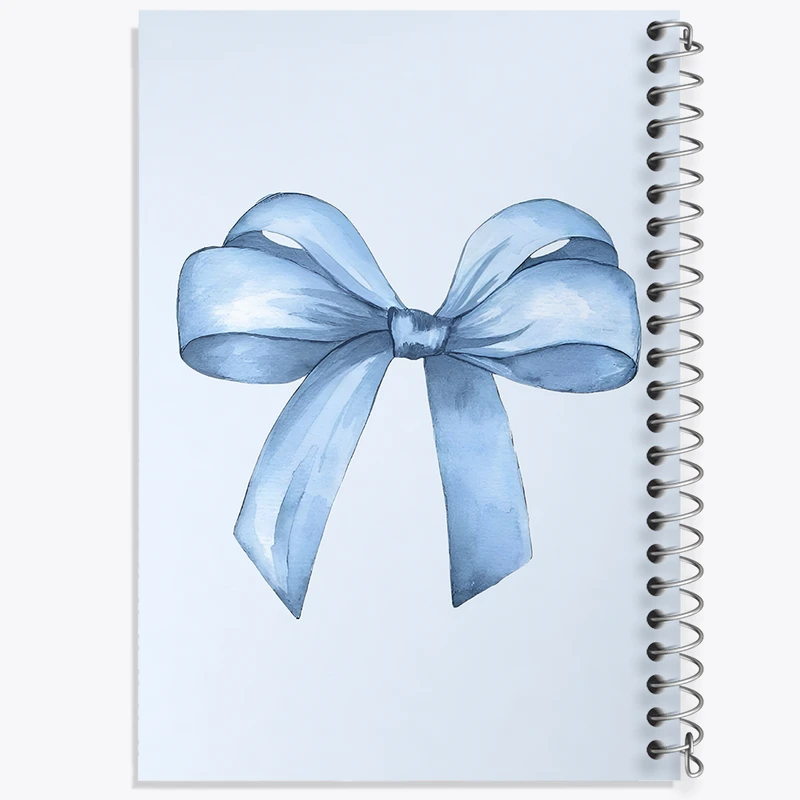 دفتر مشق 100 برگ خندالو طرح پاپیون آبی کد F3686