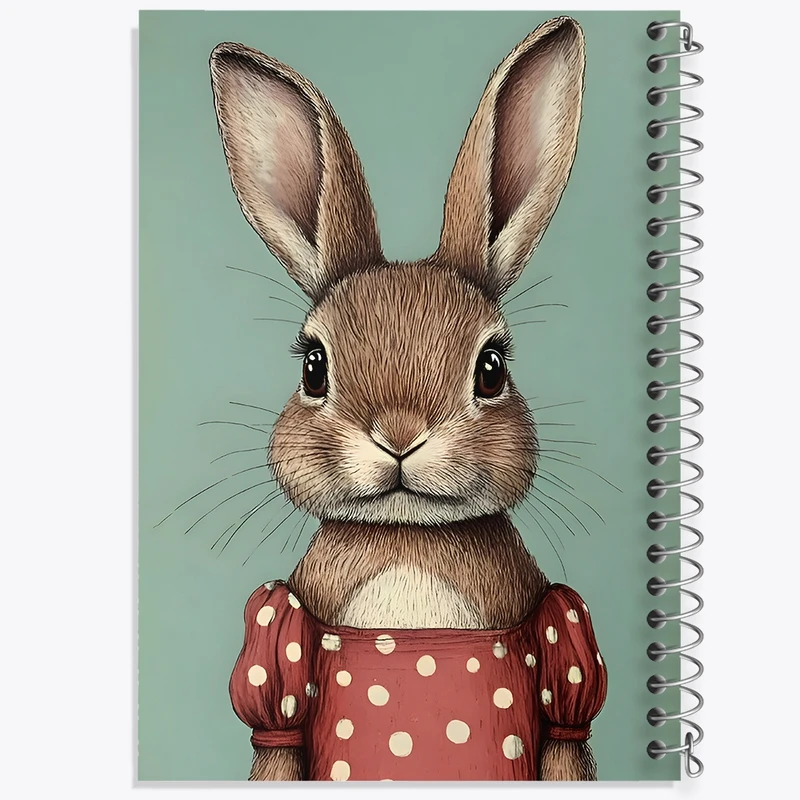 دفتر لیست خرید 50 برگ خندالو طرح خرگوش کد F9834