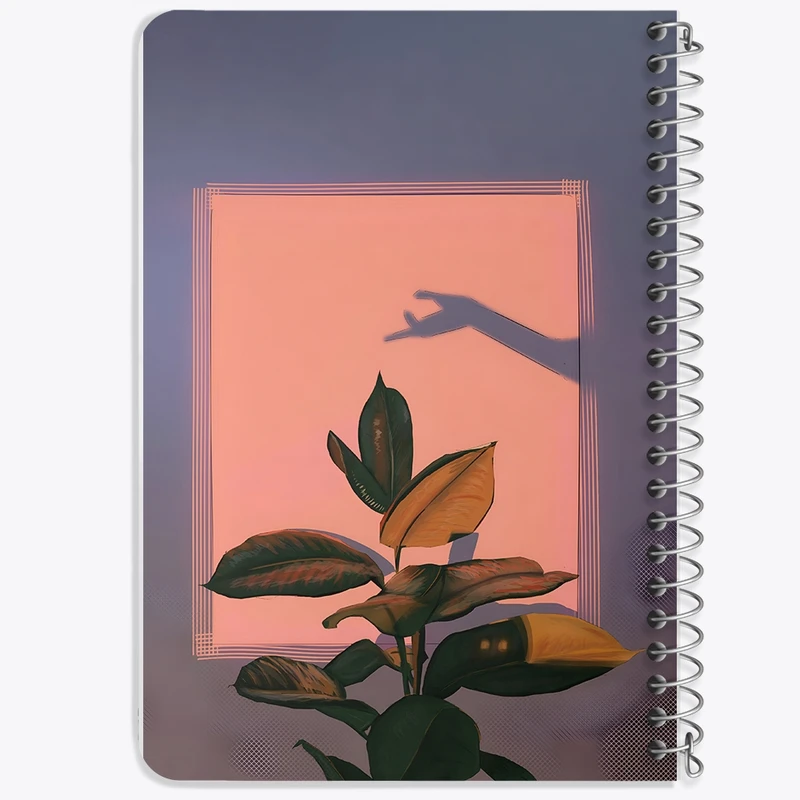 دفتر یادداشت 50 برگ خندالو طرح سایه کد N4292