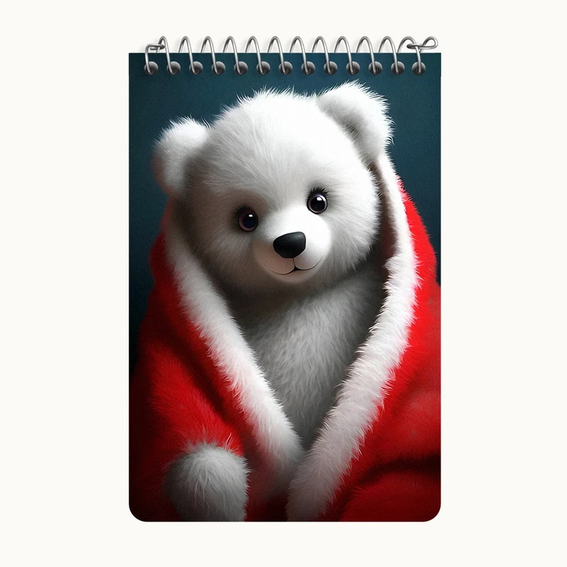 دفتر یادداشت 50 برگ خندالو طرح خرس کیوت کد F7213