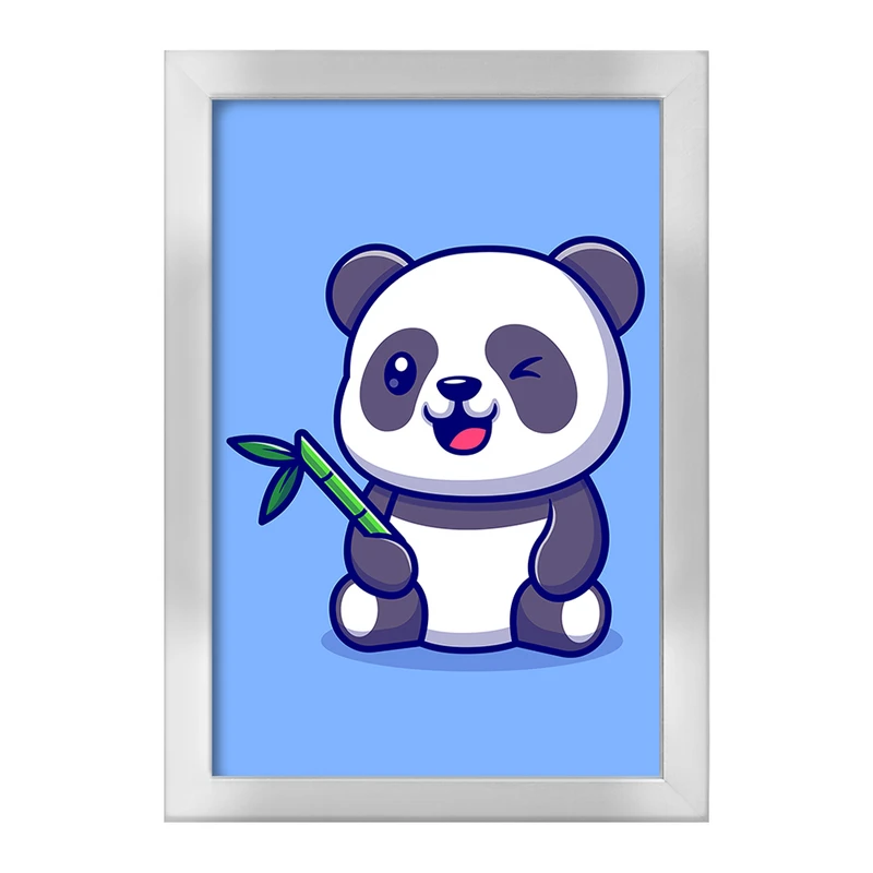 تابلو خندالو طرح حیوانات بامزه پاندا کد 25420