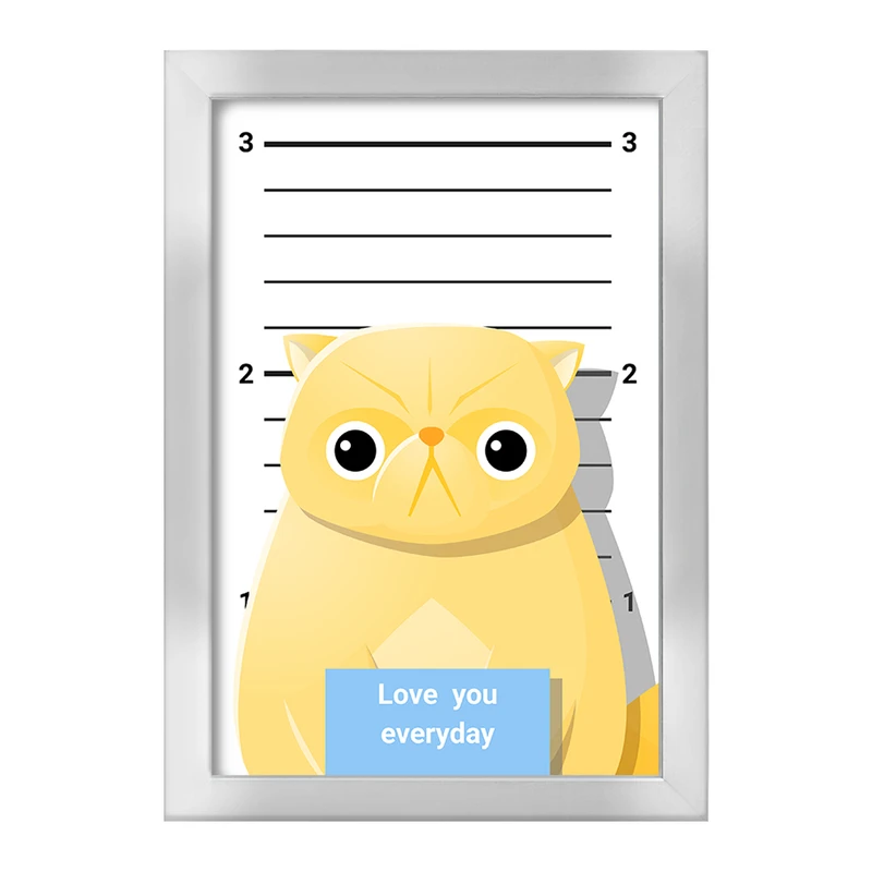 تابلو خندالو طرح گربه (Cat) کد F2316