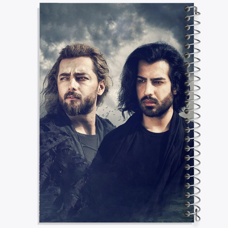 دفتر طراحی 50 برگ خندالو طرح ماکان بند  کد 2546