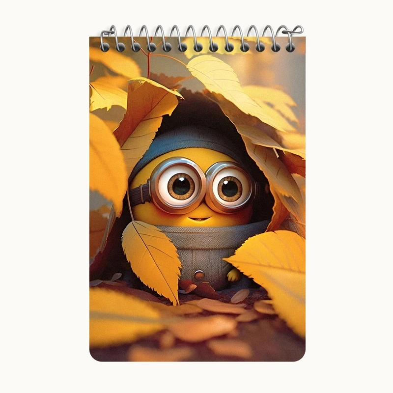 دفتر یادداشت 50 برگ خندالو طرح مینیون ها (Minions) کد F10759