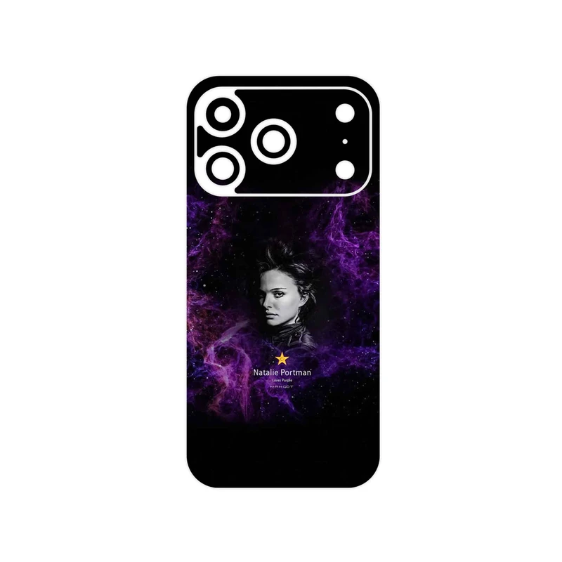 برچسب پوششی ماهوت مدل Natalie Portman مناسب برای گوشی موبایل اپل iPhone 17 Pro
