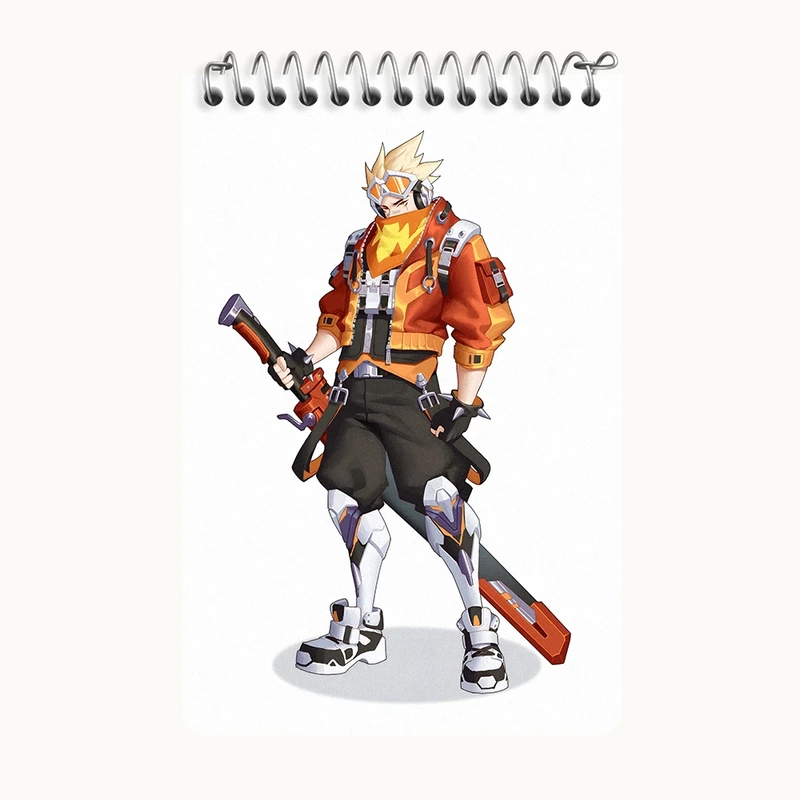 دفتر یادداشت 50 برگ خندالو طرح پسر جنگجو کد F4160