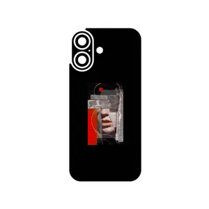 MAHOOT Collage of Mouth Cover Sticker for Apple iPhone 17