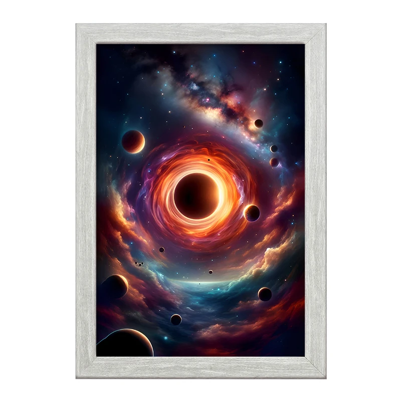 تابلو خندالو طرح کهکشان (galaxy) کد F8092