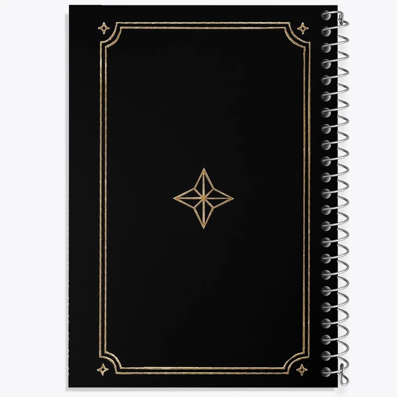 دفتر طراحی 50 برگ خندالو طرح Aesthetic کد N2297