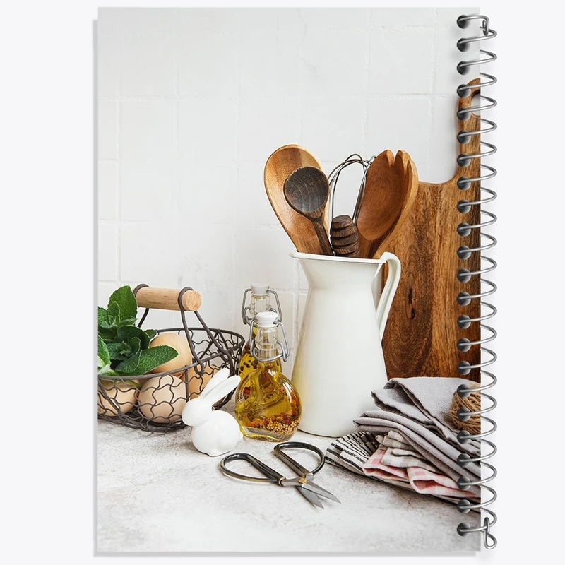 دفتر طراحی 50 برگ خندالو طرح آشپزخانه کد F2369