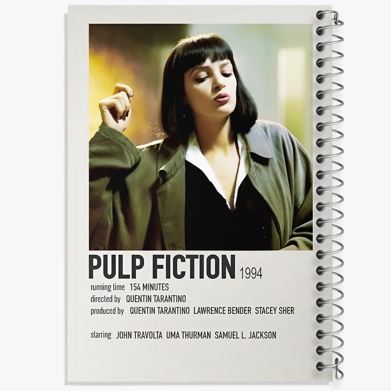 دفتر نقاشی 50 برگ خندالو طرح پالپ فیکشن (Pulp Fiction) کد F13328