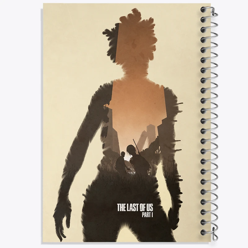 دفتر مشق 100 برگ خندالو طرح لست آف آس (The Last Of Us) کد F13597