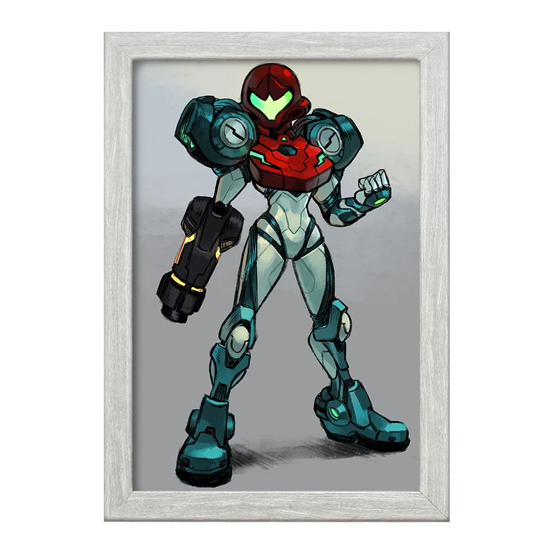 تابلو خندالو طرح بازی متروید (Metroid) کد 35622