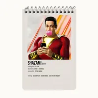 دفتر یادداشت 50 برگ خندالو طرح شزم (Shazam) کد F13414
