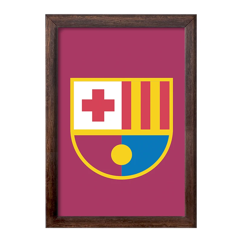 تابلو خندالو طرح باشگاه بارسلونا FC Barcelona  کد 2038