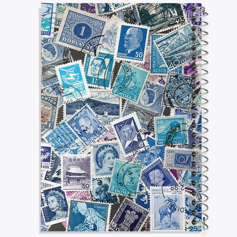 دفتر نقاشی 50 برگ خندالو طرح تمبر کد N8288